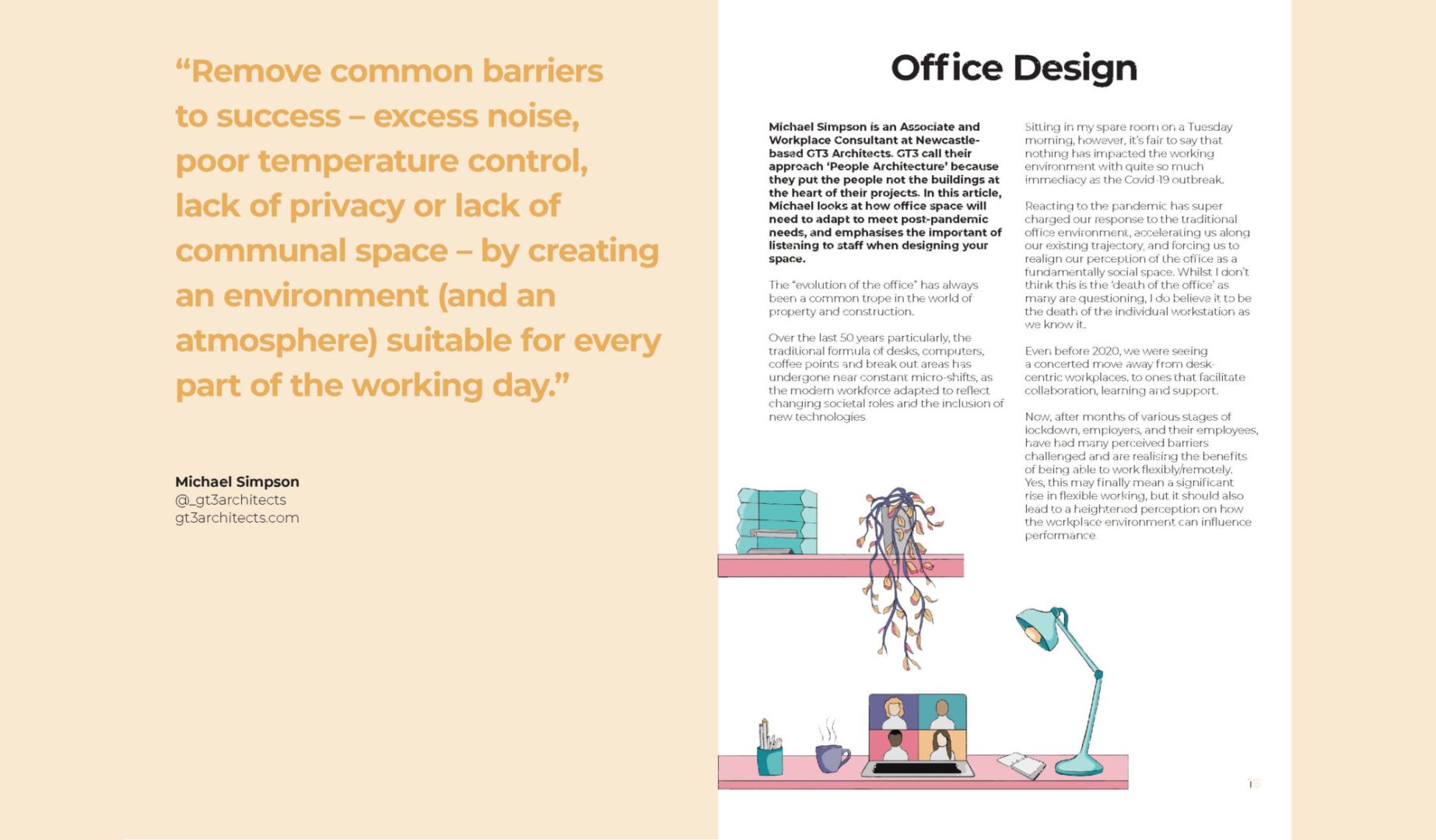 GT3’s Michael Simpson speaks with North East England Chamber of Commerce on their Future of the Workplace report.