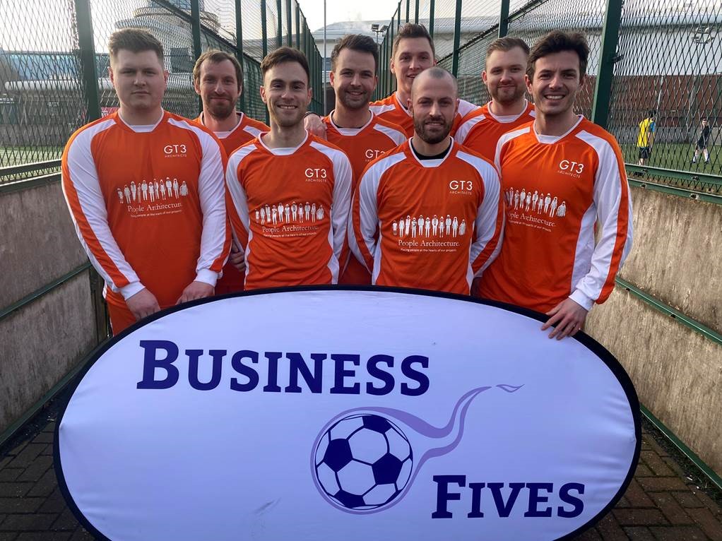 Team from GT3 Architects go head to head with other North East business to raise money for Alopecia UK.